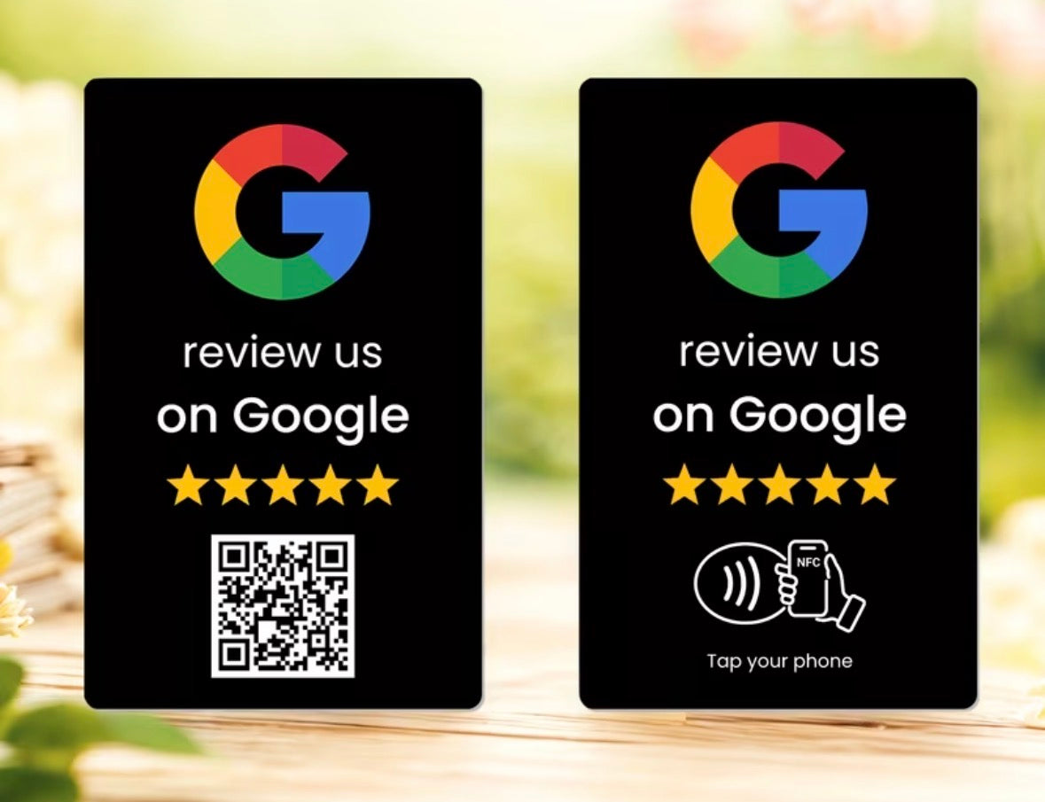 Karta Google Opinie NFC